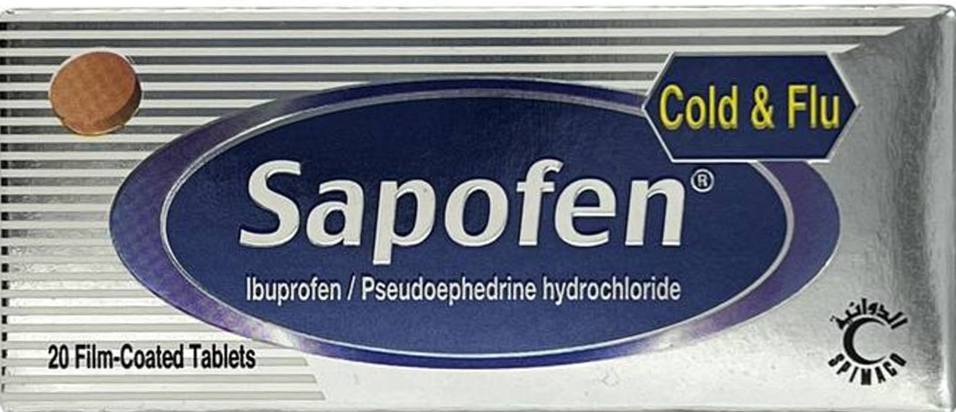 Sapofen-Cold & Flu Tablet 20 pcs