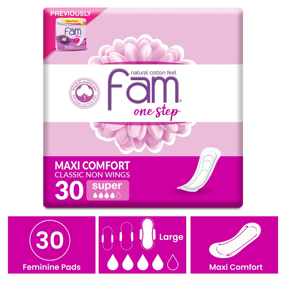 Fam Maxi Pink 30 pcs