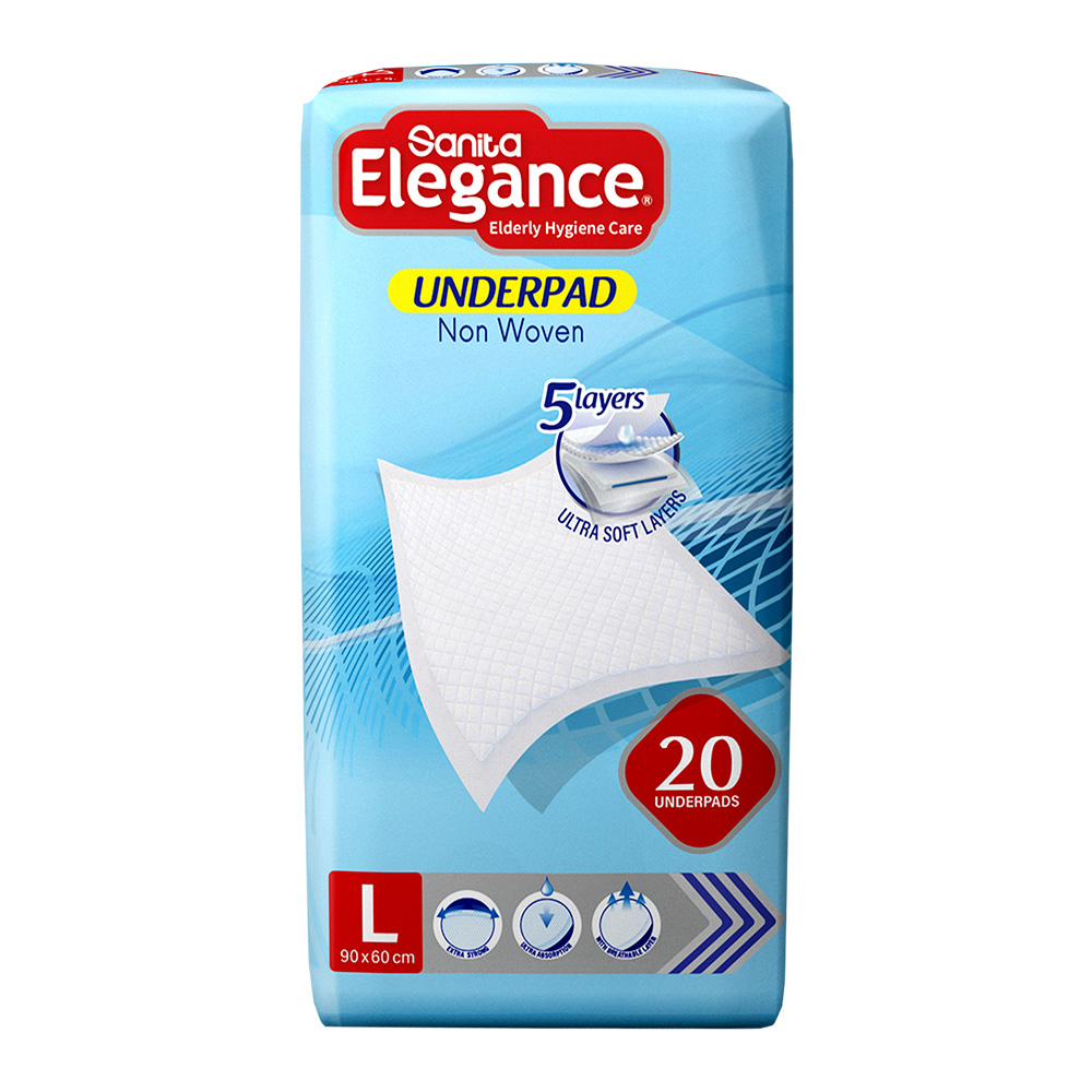 سانيتا اليغنس مفارش طبيه 60*90 سم 20 قطعه