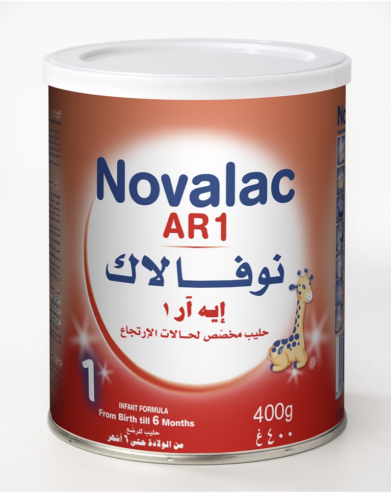 Novalac AR1 Anti-Regurgitation Infant Milk Formula, 0-6 Months, 400g