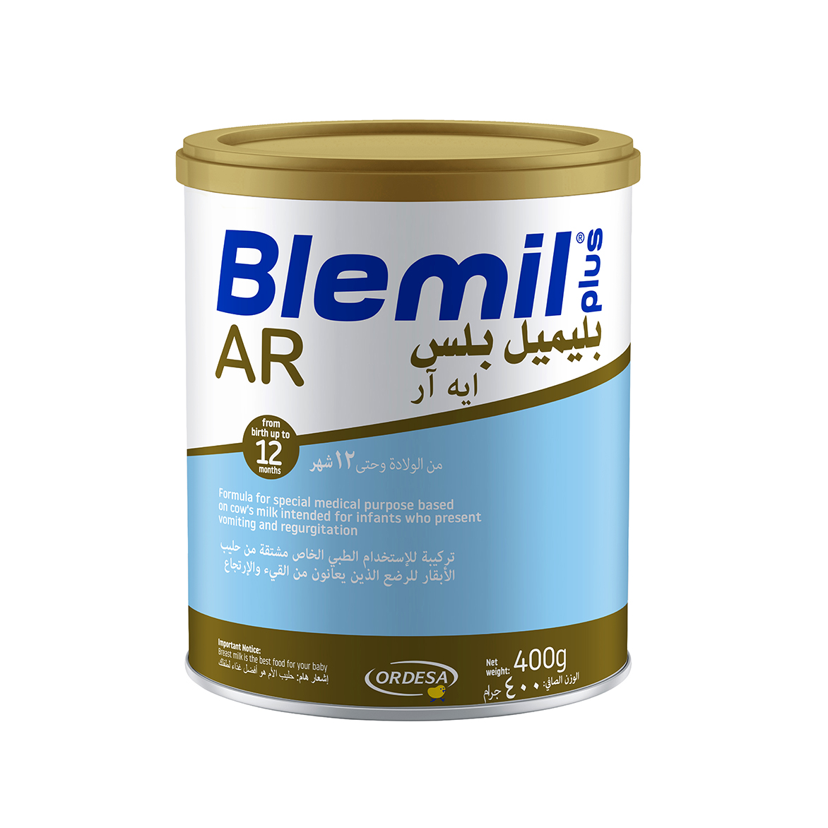 Blemil Plus Baby Milk Ar 400 gm