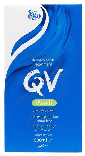 EGO QV Solution Wash Refresh For All Skin Types 500 ml