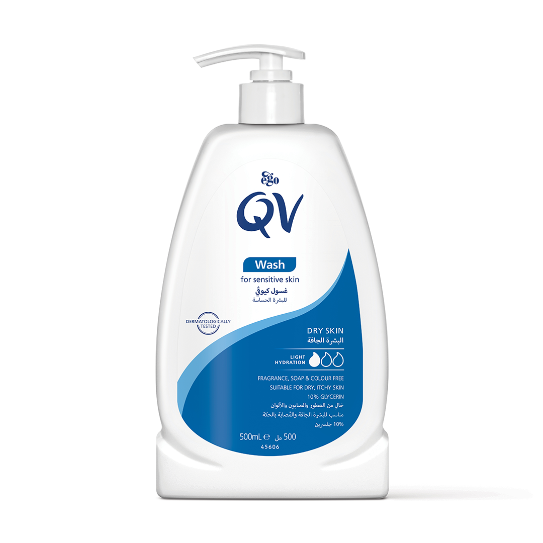 EGO QV Solution Wash Refresh For All Skin Types 500 ml