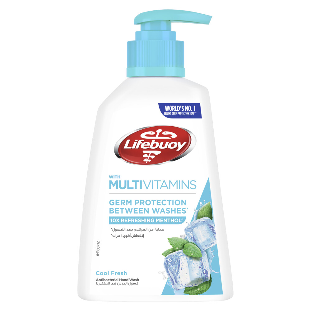 LIFEBUOY Hand Wash, Cool Fresh, 200ml