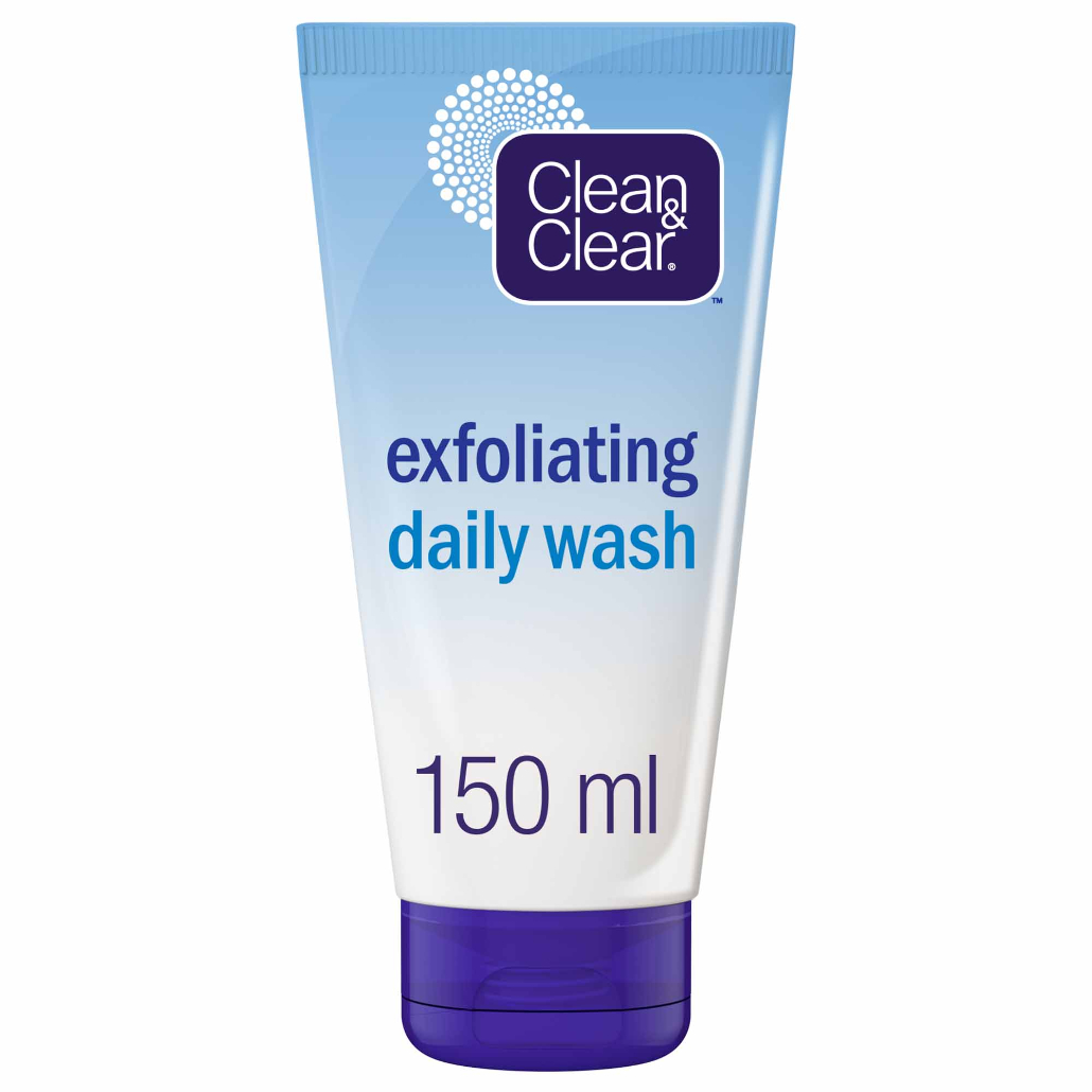 Clean&Clear Daily Face Wash Exfoliating Face Wash Effectively Removes Dirt 150 ml