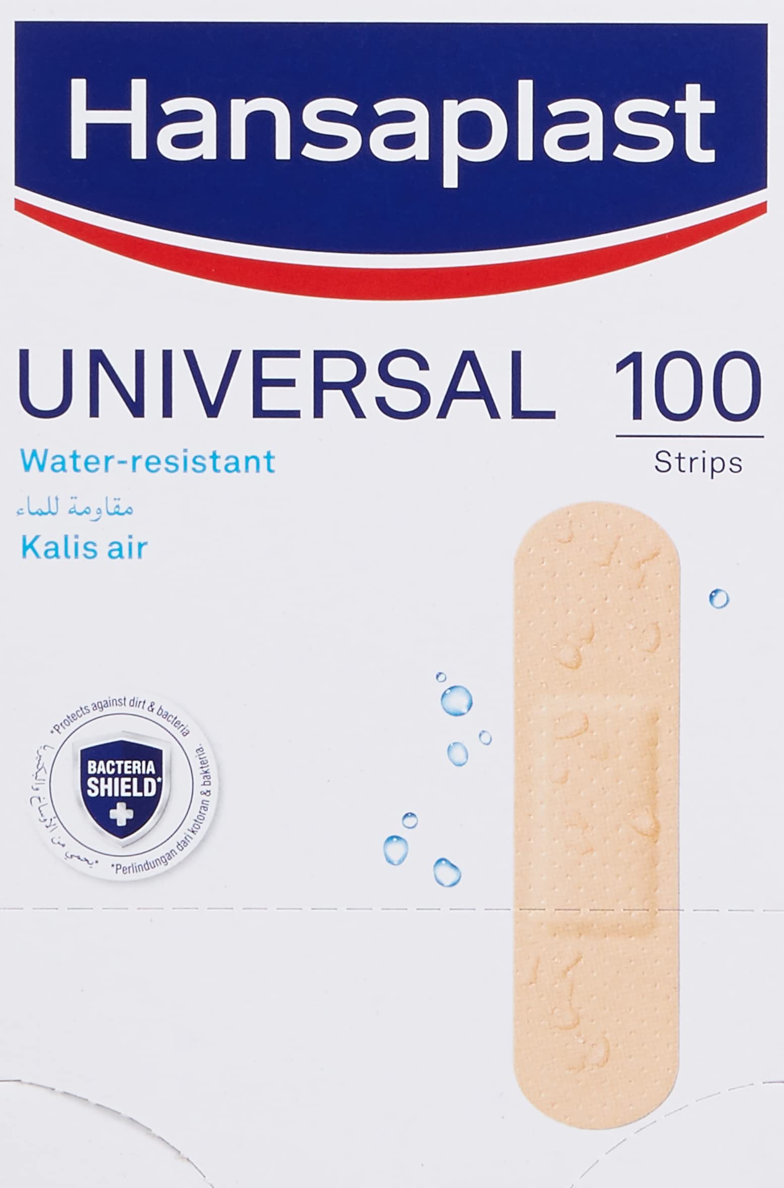 Hansaplast Plasters  Water Resistant 100 pcs