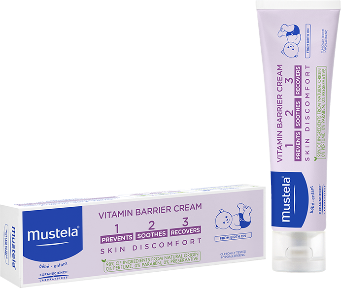 Mustela Bebe Vitamin Barrier Cream 50 ml