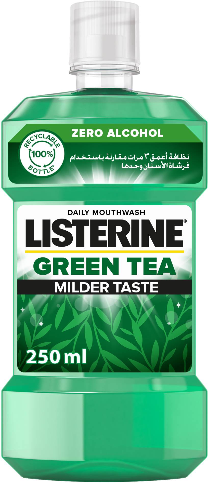 LISTERINE Mouthwash Green Tea - 250 ml