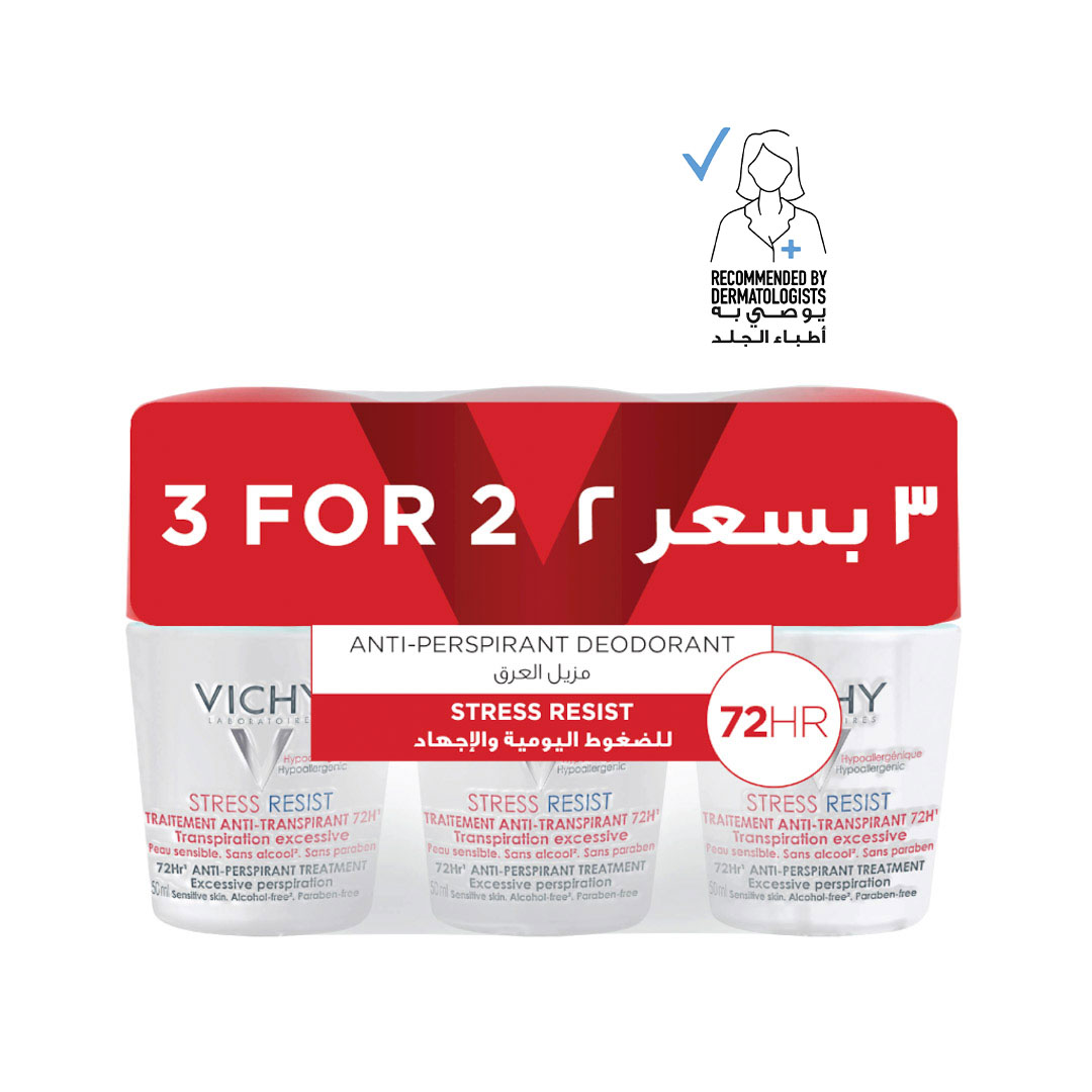 Vichy Roll On Stress Resist 2 1 Free 50 ml
