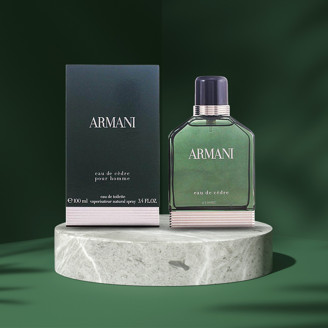 Giorgio Armani Eau De Cedre Eau de Toilette for Men - 100 ml | Nahdi