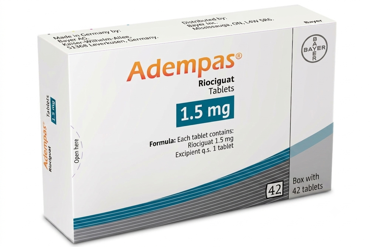 Adempas 1.5 Mg 42 Tablets