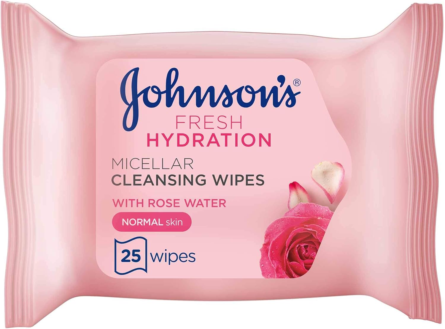 Johnson & Johnson Cleansing Face Wipes Micellar Make Up Remover Pack Of