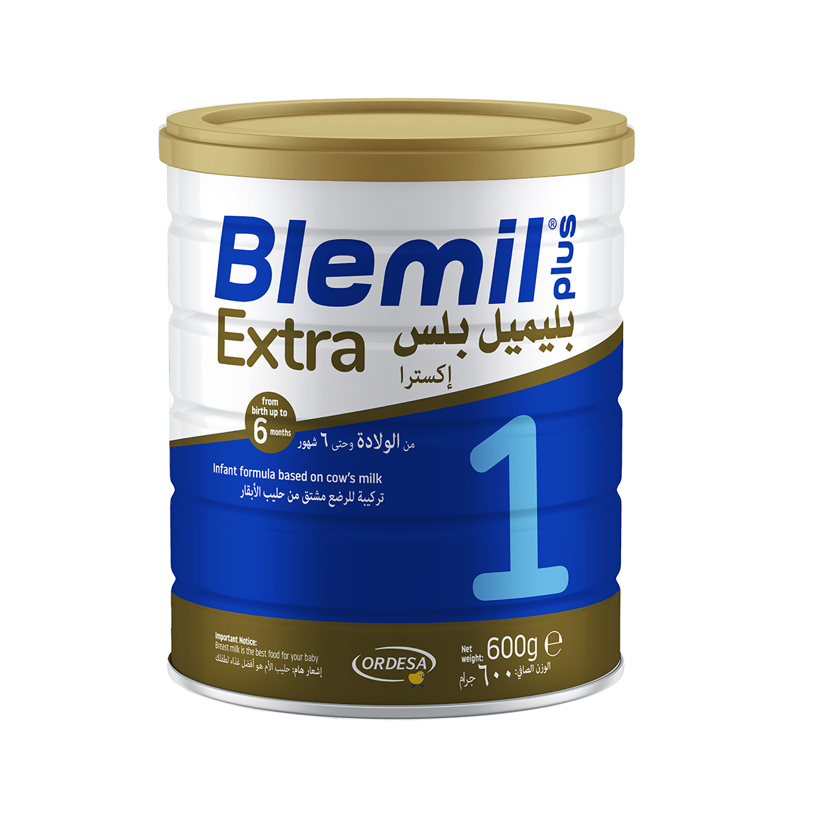 Blemil Plus Baby Milk Extra (1) 600 gm