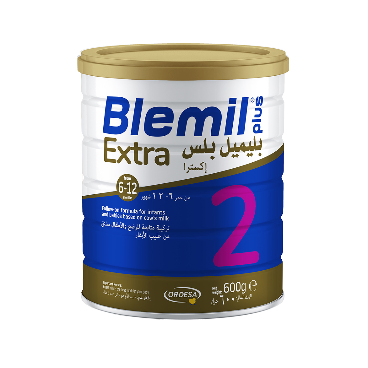 Blemil Plus Baby Milk Extra (2) 600 gm