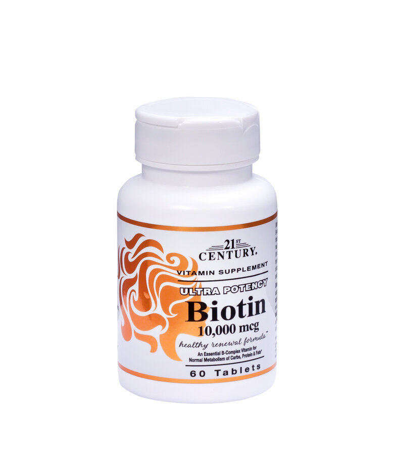 21 سنشري بيوتين 10000 ميكروغرام 60 قرص