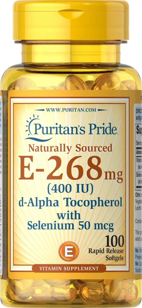 Puritan'Spride E - 400 + Selenium 100'S