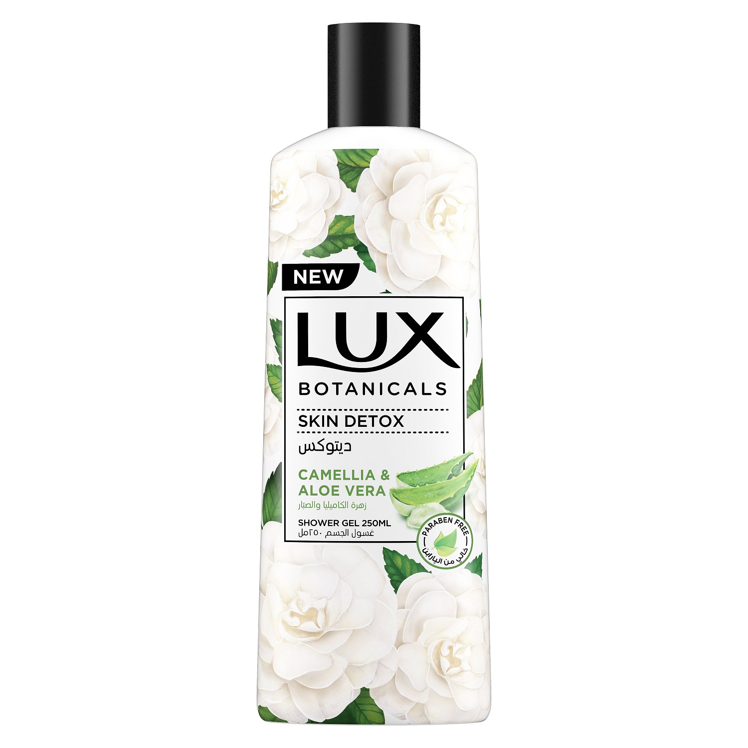 Lux Shower Gel Camelia And Alovera 250 ml