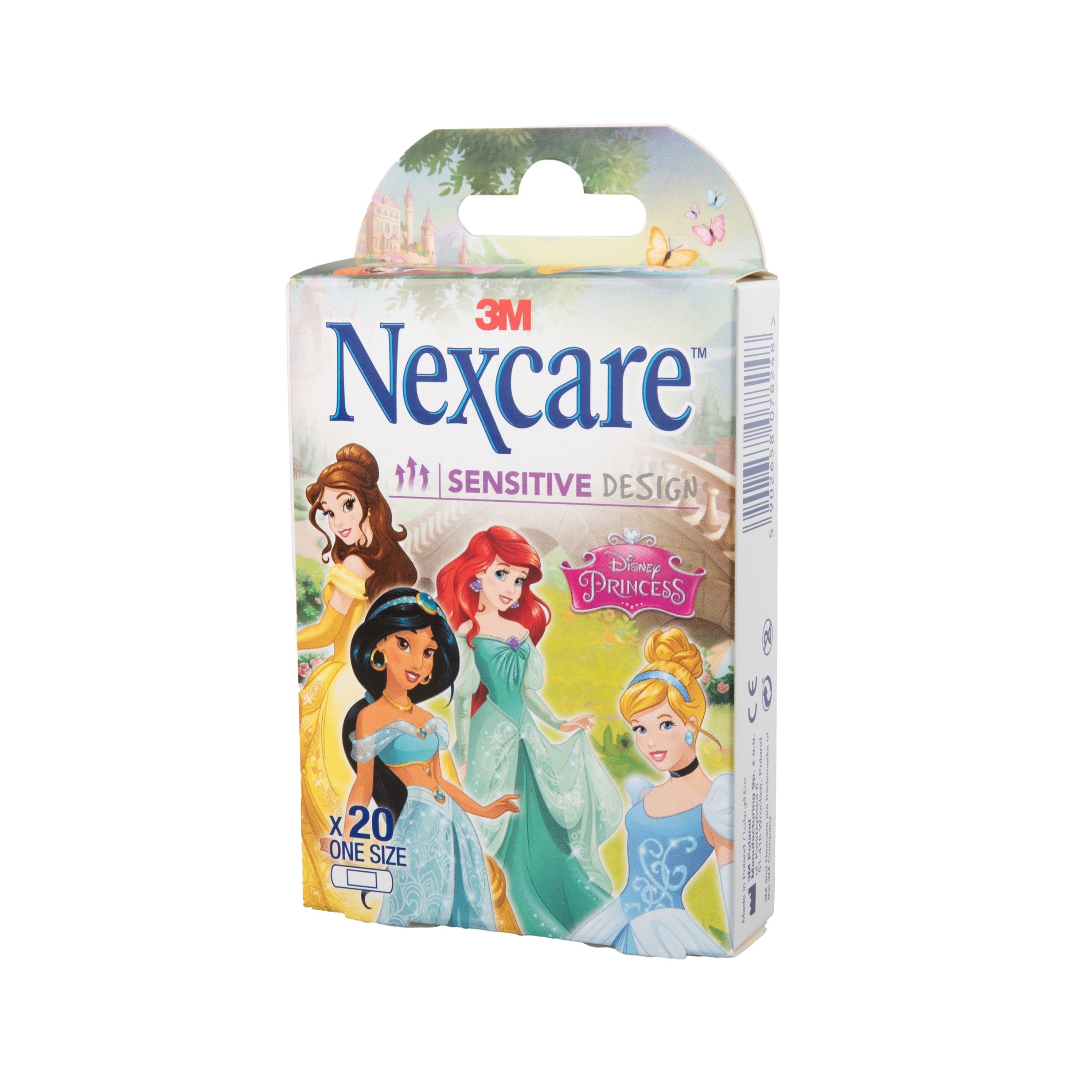 Nexcare Sensitive Disney Princess Bandages 20 Pcs