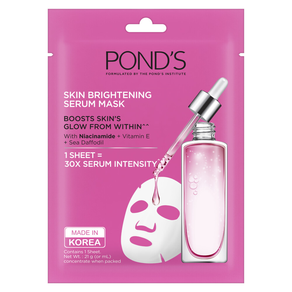 Ponds Brightening Serum Mask 21 ml