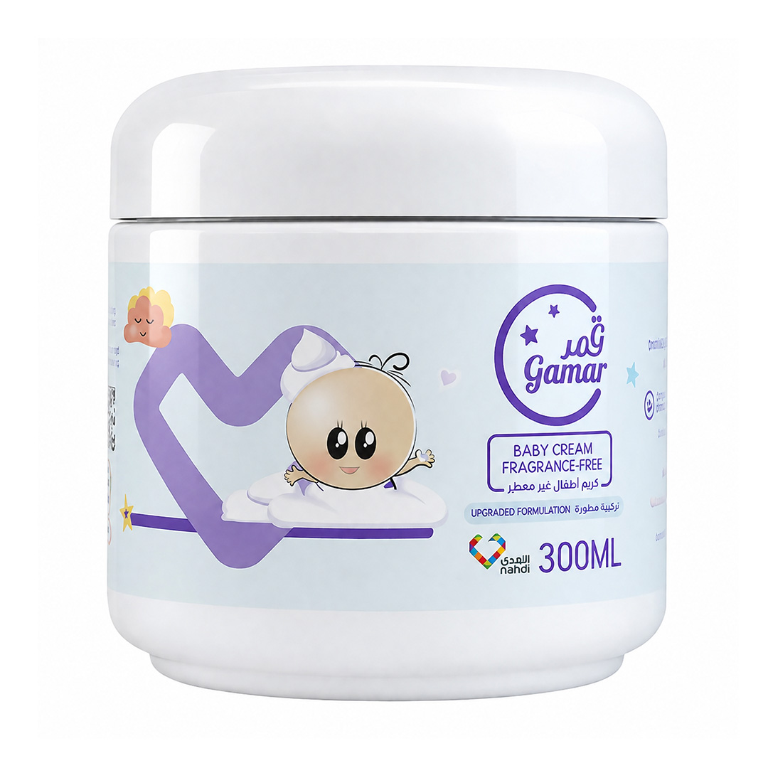 Gamar Baby Cream Fragrance Free 300Ml