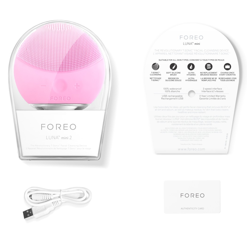 Foreo LUNA™ mini 2 Sonic Facial Cleansing Brush for Every Skin
