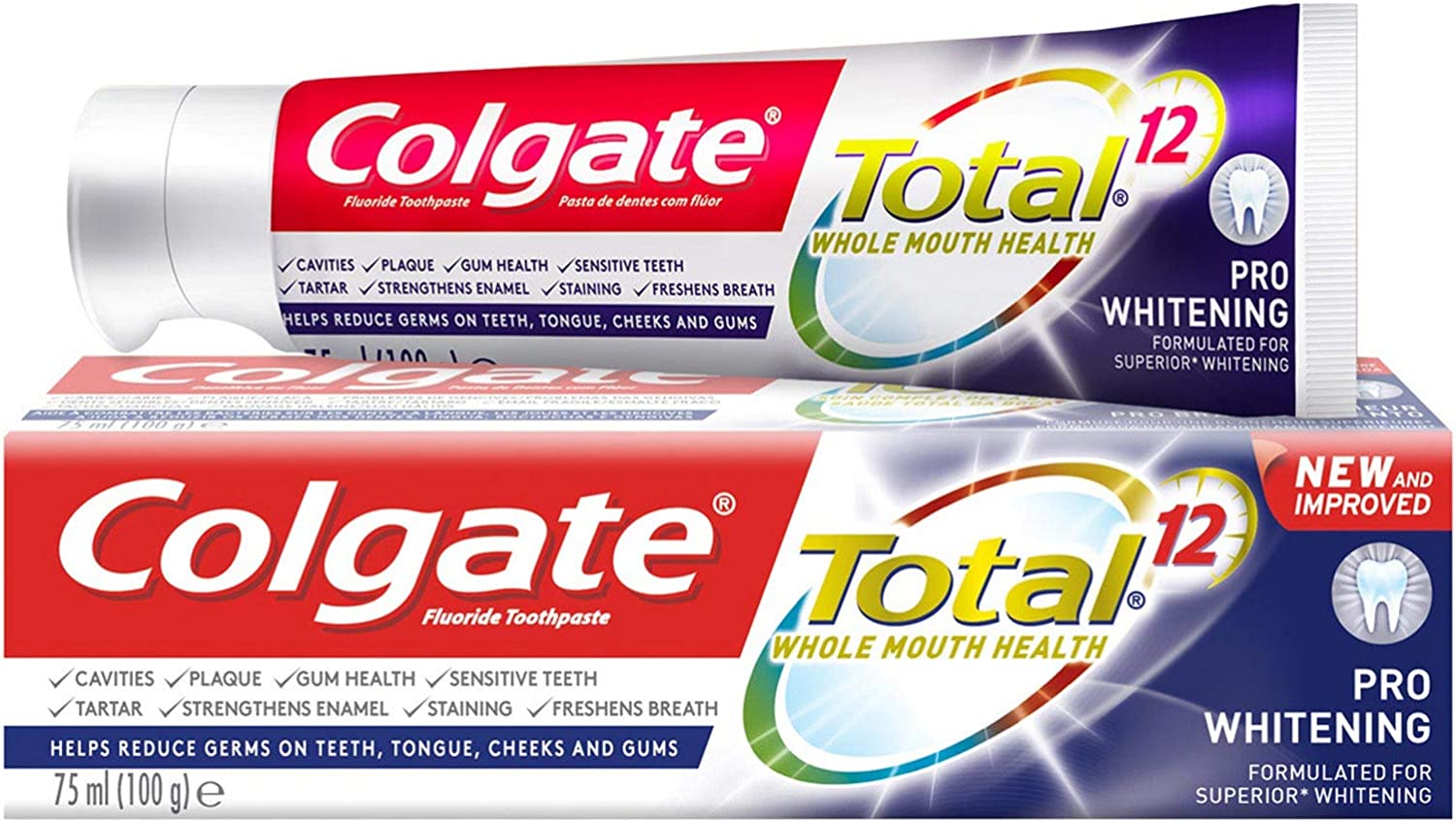 Colgate Tooth Paste Total Pro Gum Health 75mL