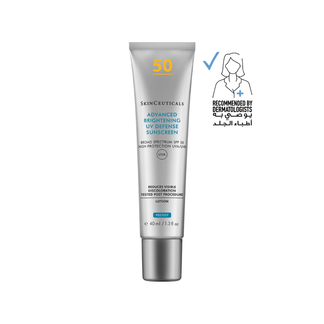 سكينسيوتيكالز أدفانسد برايتنج يو في ديفنس SPF50 واقي شمس للتصبغات ٤٠ مل