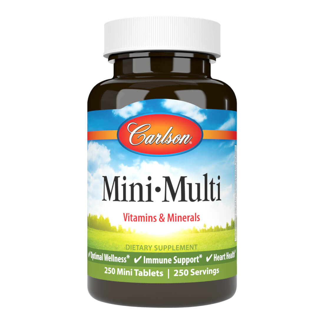 Carlson Mini-Multi Vitamins & Minerals 250 Mini Tablets