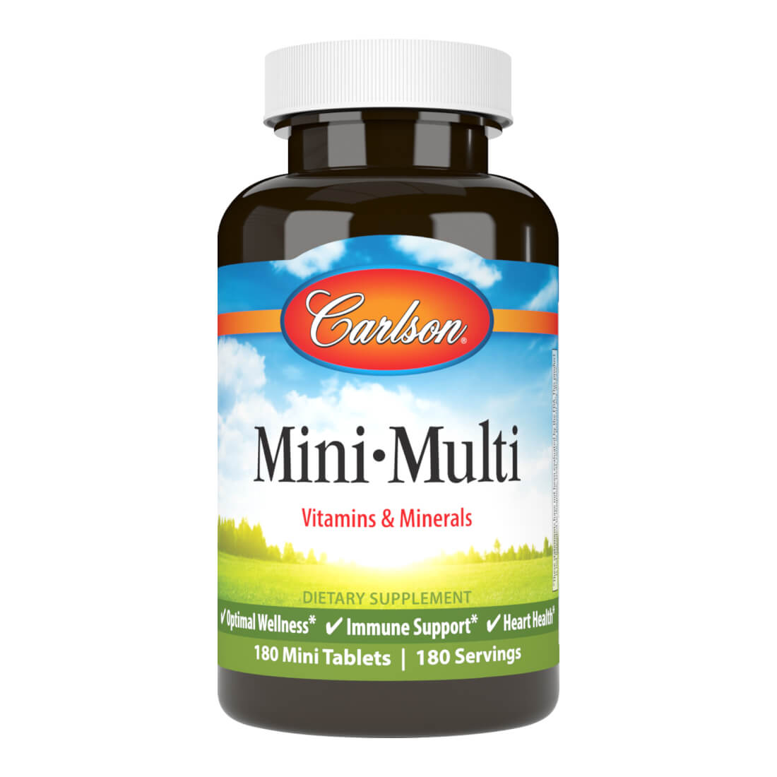 Carlson Mini-Multi Vitamins & Minerals 180 Mini Tablets