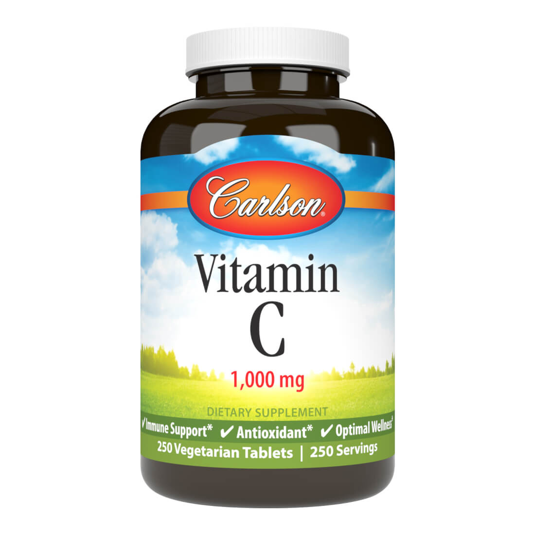 Carlson Vitamin C 1000 mg 250 Tablets