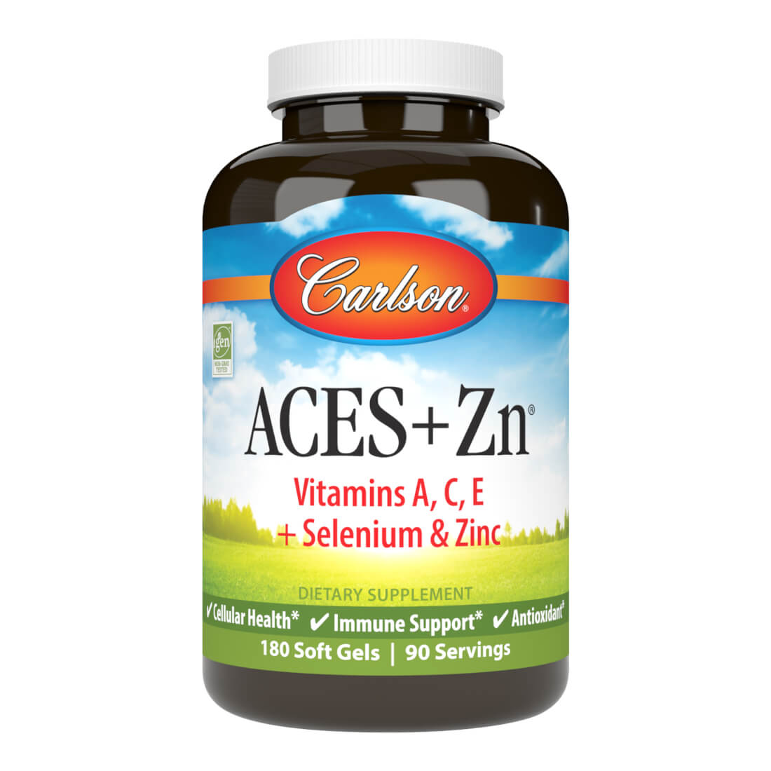 Carlson ACES + Zn 180 Softgels