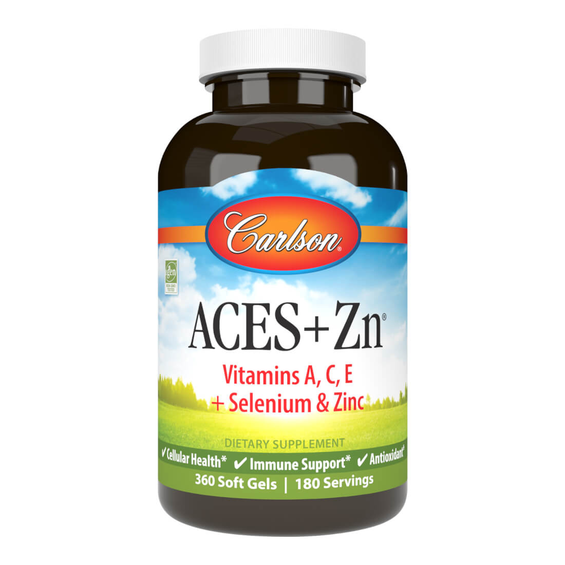 Carlson ACES + Zn 360 Softgels
