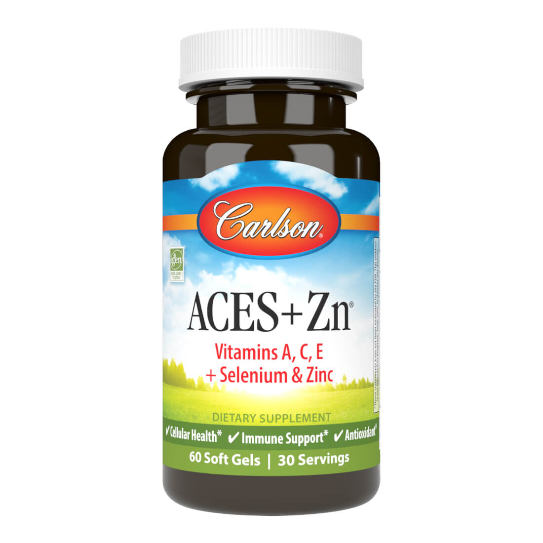 Carlson ACES + Zn 60 Softgels