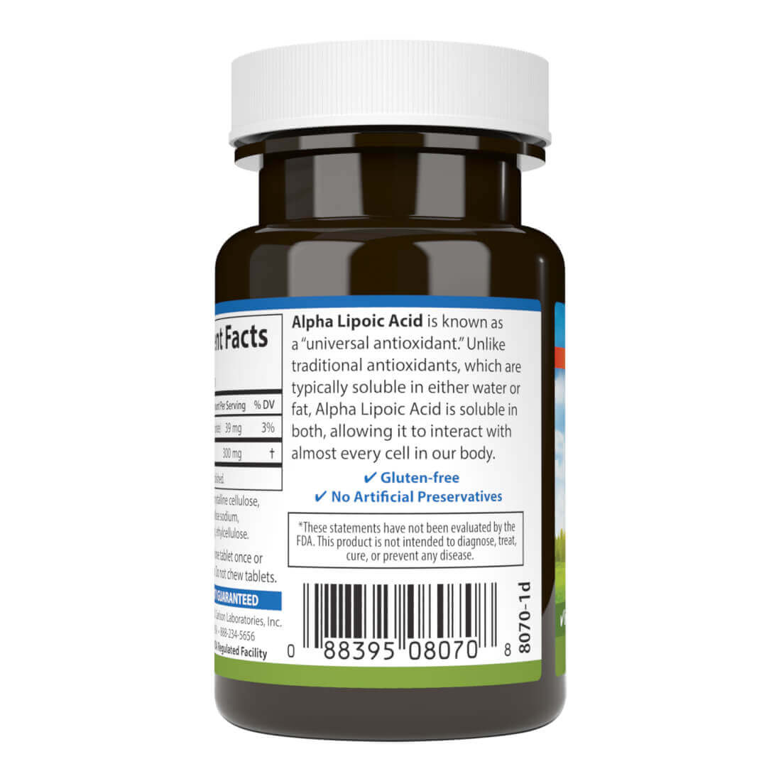 Carlson Labs Alpha Lipoic Acid 300 Mg 30 Tabs