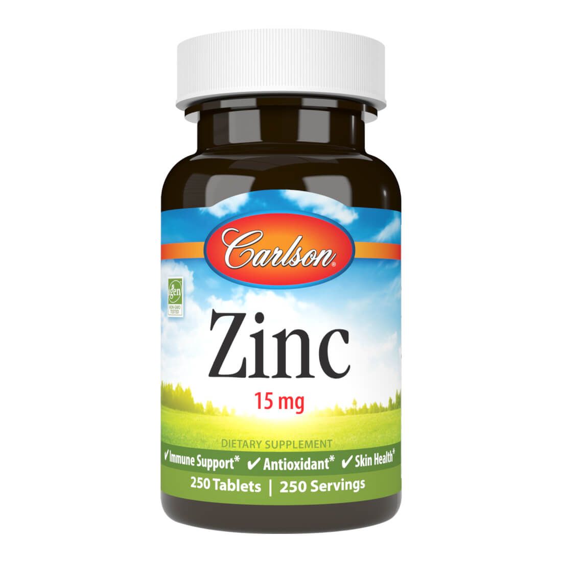 Carlson Zinc 15 mg 250 Tablets