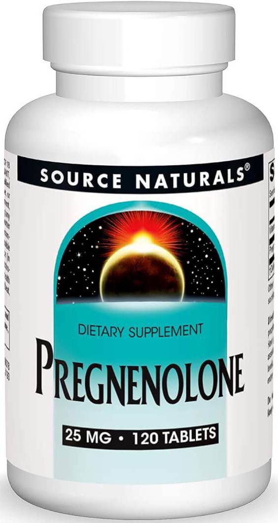 Source Naturals Pregnenolone 25 mg - 120 Tablets