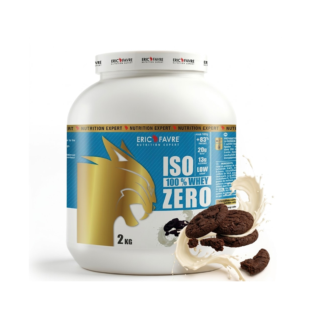 Eric Favre Iso Whey 66 Servings Cookie & Cream Powder 2 Kg