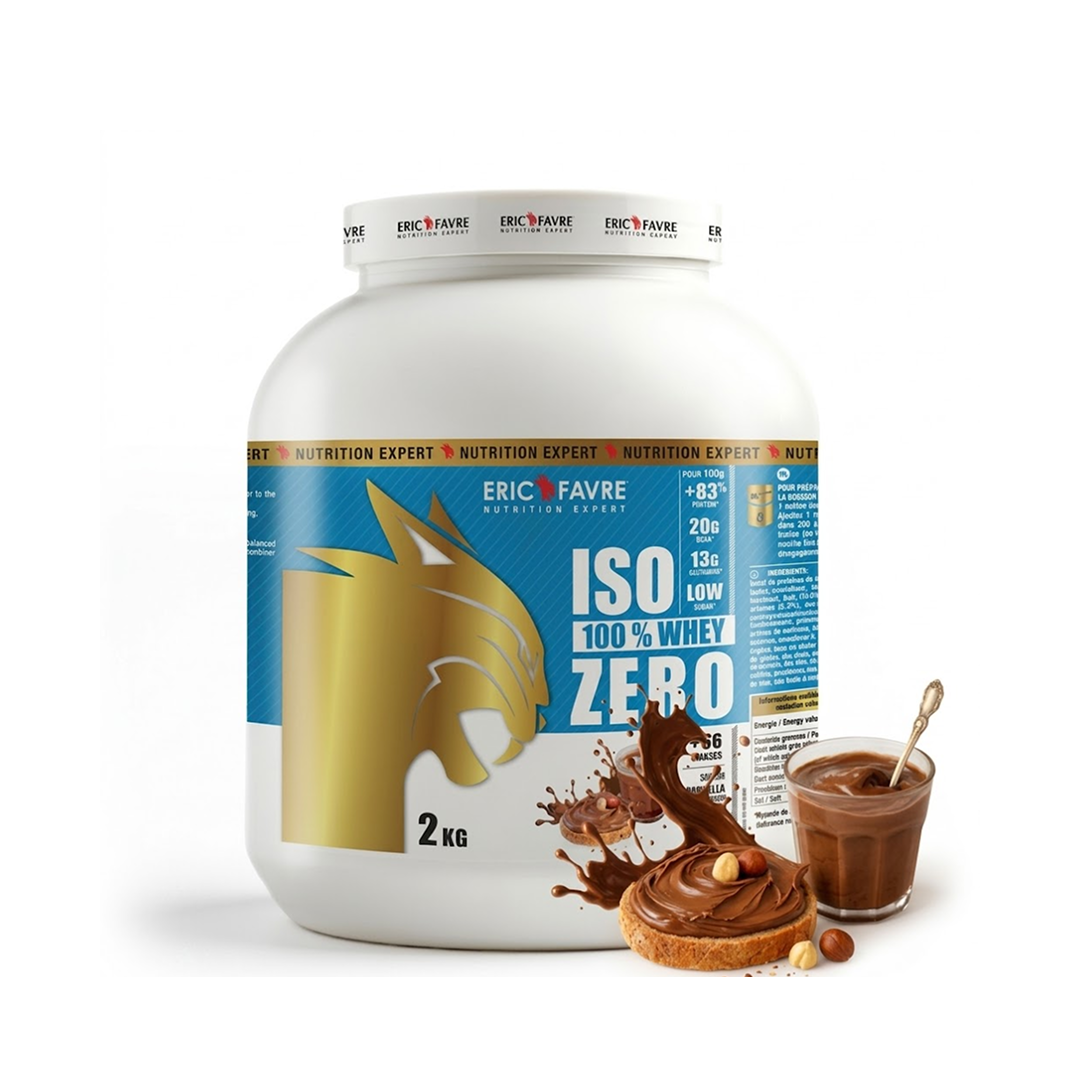 Eric Favre Iso Whey 66 Servings Chocolate Powder 2 Kg