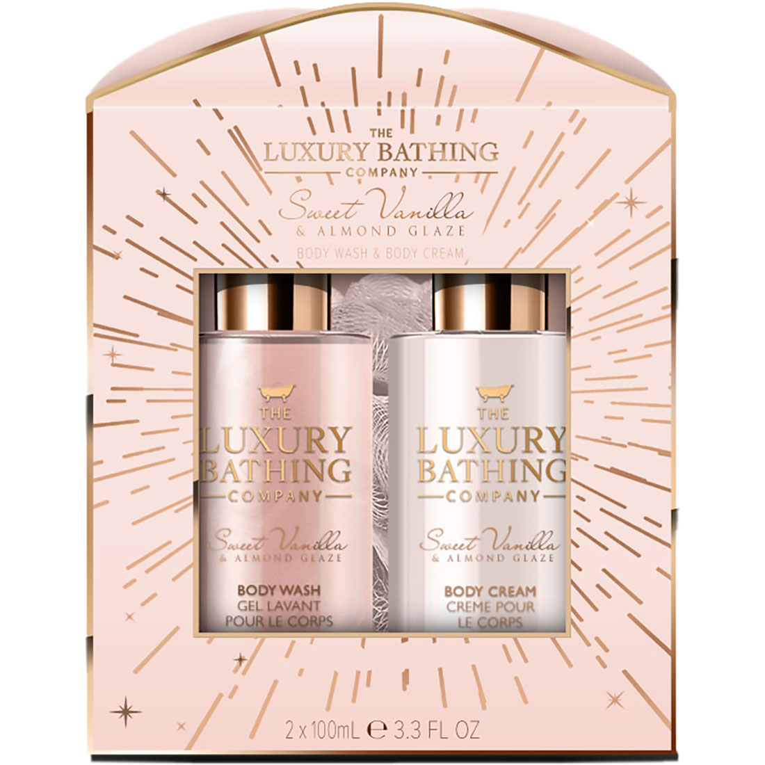 Luxury Bathing Co Radiance Sweet Vanilla And Almond Glaze