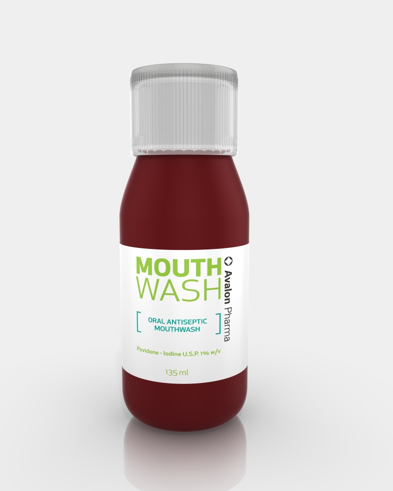 Avalon Povidone-Lodine U.S.P. 1% W/V Mouthwash 135ml