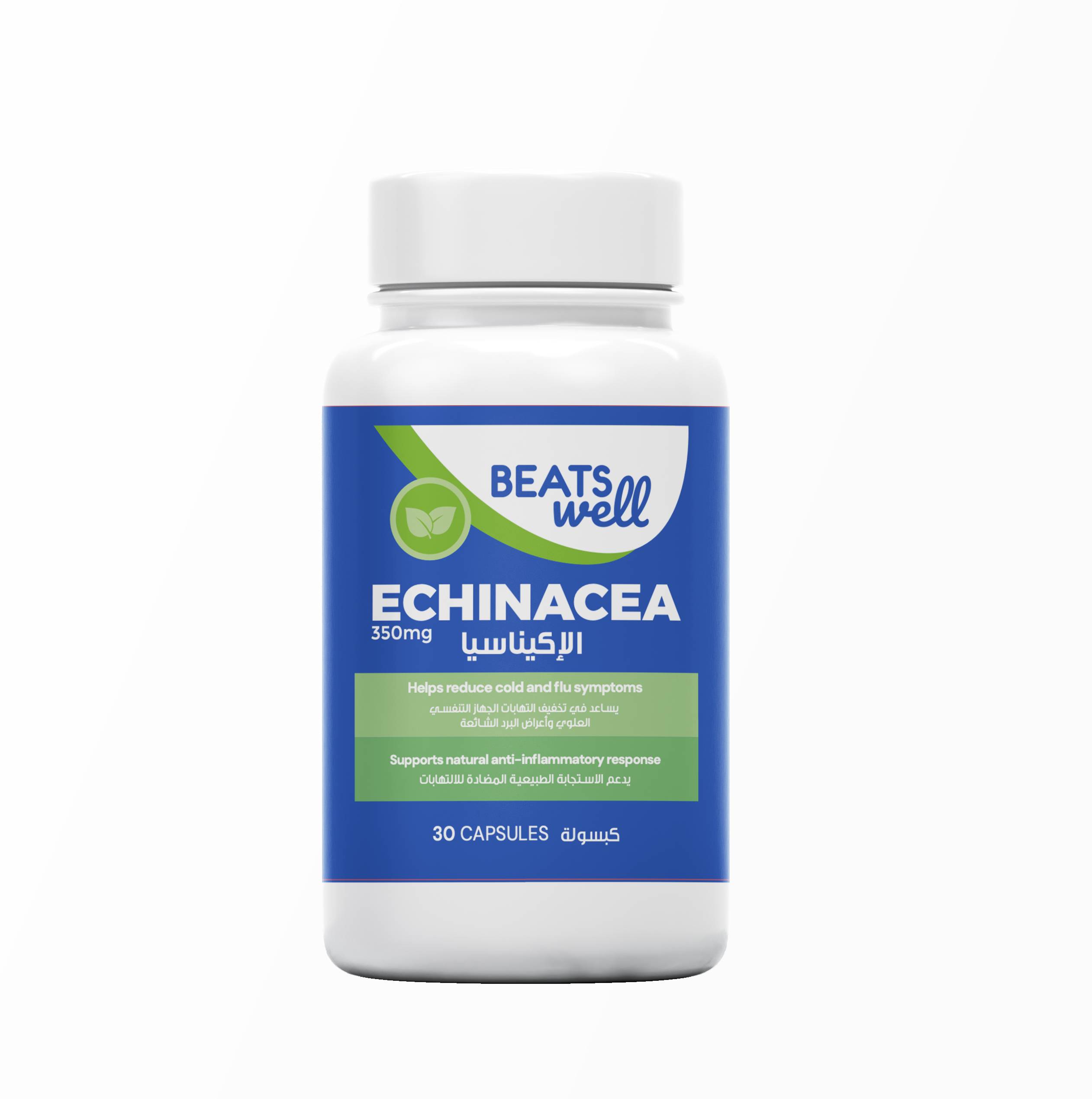 Beatswell Echinacea 350 mg - 30 Capsules