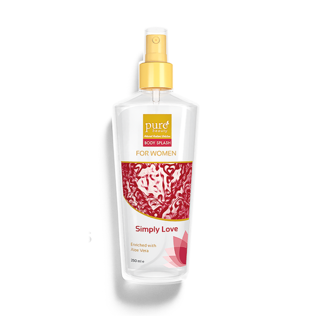 Pure Beauty Body Splash Simply Love 250 ml