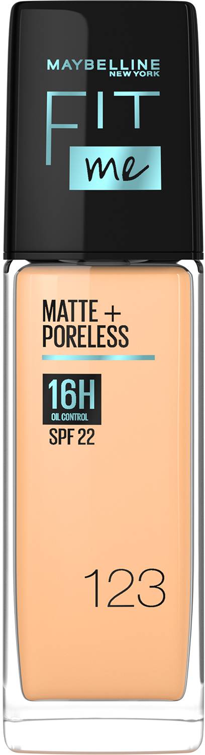 Maybelline Fit Me Foundation Matte & Porless Spf 22 - 123