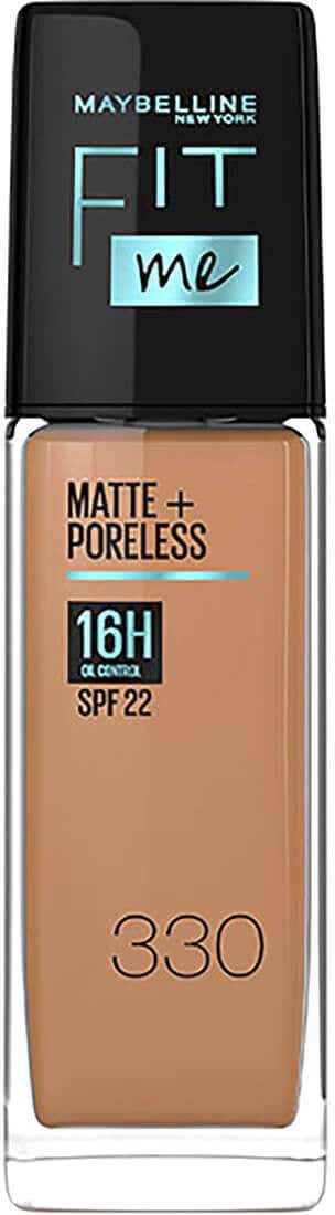 Maybelline Fit Me Foundation Matte & Porless Spf 22 - 330 Toffee