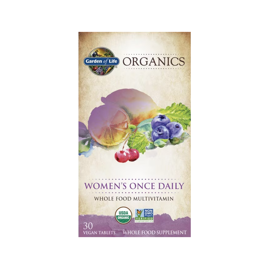 My Kind Organics Women's Once Daily Whole Food Multivitamin - 30 Tablets