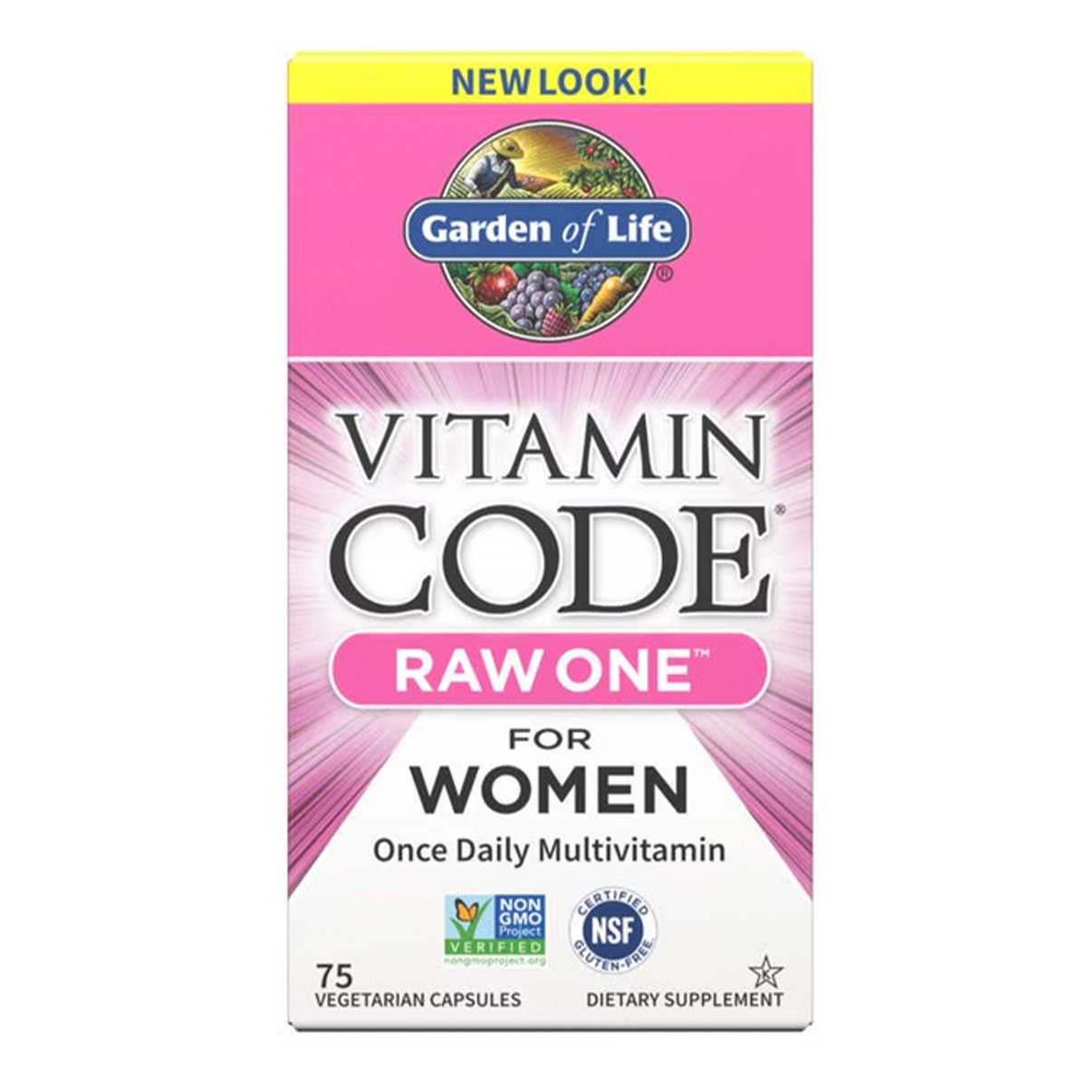 Vitamin Code Raw One Women Once Daily Multivitamin - 75 Capsules