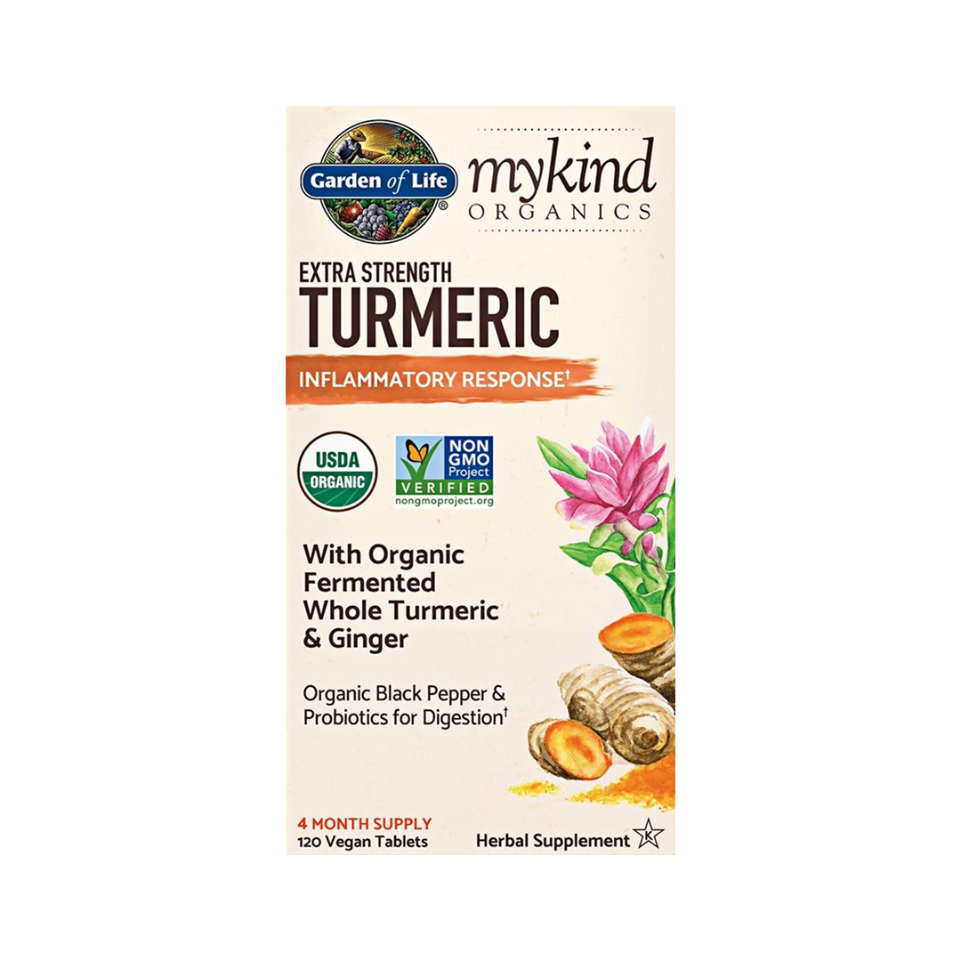 My Kind Organics Turmeric 553 Mg Extra Strength - 120 Tablets