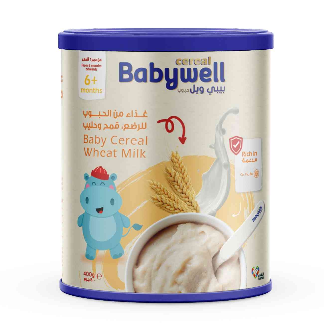 Babywell Baby Cereal Wheat And Milk 400g