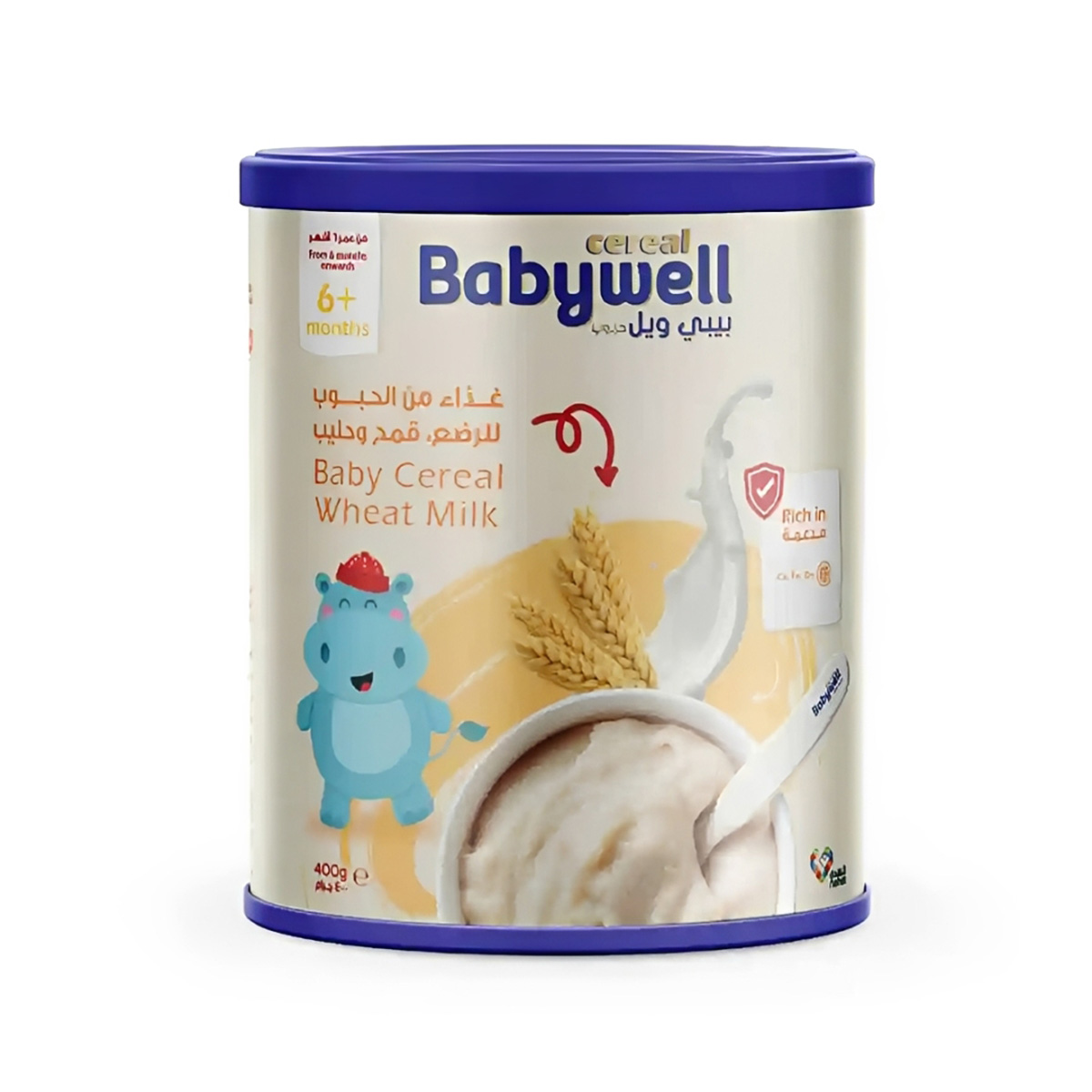 Babywell Baby Cereal Wheat And Milk - 400 gm