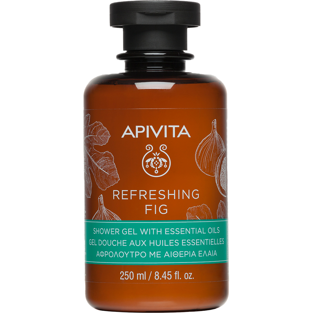 Apivita Shower Gel Fig 250 ml